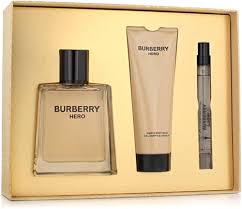 BURBERRY HERO 3PC SET: Perfume By  For EDT 25