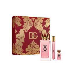 GIFT/SET Q BY DOLCE & GABBANA 3 PCS.  3.4 FL Perfume By DOLCE & GABBANA For WOMEN