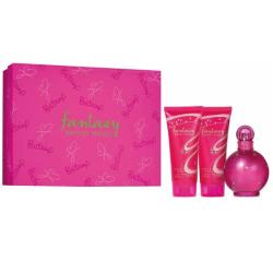 GIFT/SET FANTASY 3 PCS.  3.3 FL Perfume By BRITNEY SPEARS For WOMEN