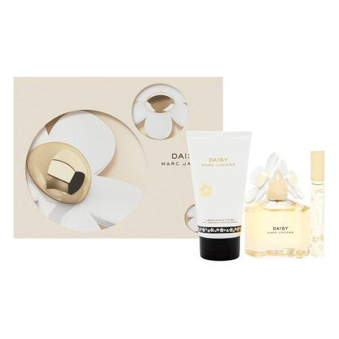 GIFT/SET MARC JACOBS DAISY 3 PCS. [3.3 FL Perfume By MARC JACOBS For WOMEN