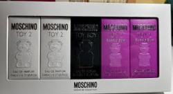 MOSCHINO 5 PCS. SET: TOY 2 + TOY 2 + TOY BOY + TOY 2 BUBBLEGUM + TOY 2 BUBBLEGUM WOMEN. Perfume By  For