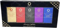 GIFT/SET ORIENTICA COLLECTION 5 PCS : 5X7.5ML EDP SP AMBER  BLEU  VELVET SAFFRON ROUGUE FOR WOMEN. DESIGNER:ORIENTIC Perfume By ORIENTICA For WOMEN