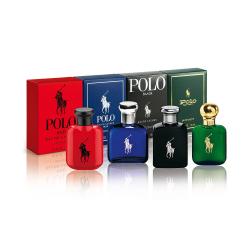 GIFT/SET RALPH LAUREN 4 PCS.  .5 FL Perfume By RALPH LAUREN For MEN