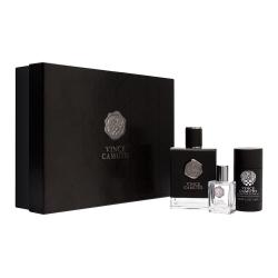 GIFT/SET VINCE CAMUTO BLACK 3 PCS. 3. Perfume By VINCE CAMUTO For MEN