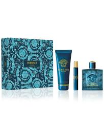 GIFT/SET EROS 3 PCS.  100ML EDP  150ML GEL  10ML TRAVEL SPRAY FOR MEN. DESIGNER:VERSAC Perfume By VERSACE For MEN