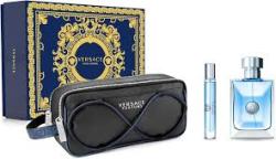 GIFT/SET POUR HOMME 3 PCS.  3.4 FL Perfume By VERSACE For MEN