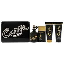 CURVE BLACK(M)(T/B)4PC Perfume By  For MEN