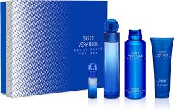 GIFT/SET 360 VERY BLUE BY PERRY ELLIS 4 PCS. 3. Perfume By PERRY ELLIS For MEN