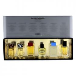 GIFT/SET DOLCE & GABBANA 6PCS.[MINIATURES SICILY+LIGHT BLUE+D&G MEN+BY MEN+BY WOMEN AND D&G ]WOMEN. DESIGNER:DOLCE GABBAN Perfume By DOLCE GABBANA For ]WOMEN